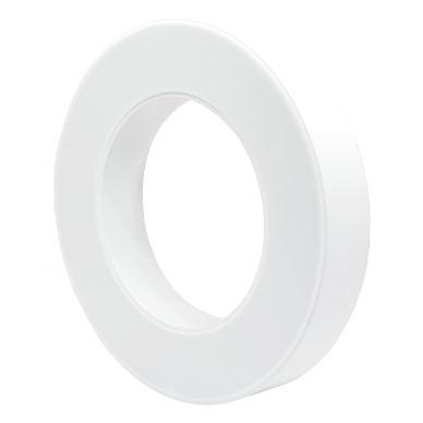 Round white ceiling LED luminaire "MEKA" 30W 4