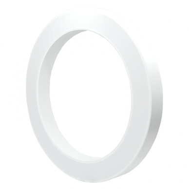 Round white ceiling LED luminaire "MEKA" 48W 4