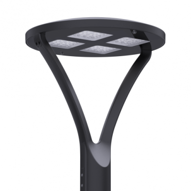 Asymmetrical light LED outdoor luminaire "GIZA" 30W 1