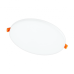 Reccesed round LED panel with adjustable springs "RUBI" 8W