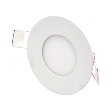 Recessed round LED panel "AIRA" 3W 1