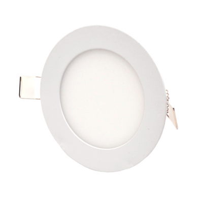 Recessed round LED panel "AIRA" 6W 1