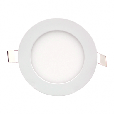 Recessed round LED panel "AIRA" 6W 3