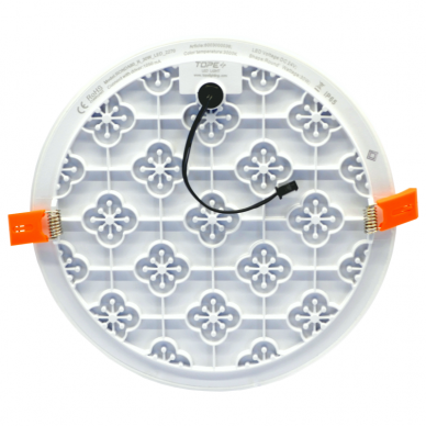 Reccesed round LED panel "RONDA" 28W 4