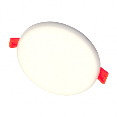 Reccesed round LED panel "ROSA" 10W