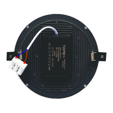 Įmontuojama apvali LED panelė "SPLIT" 22W 4