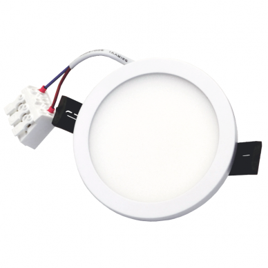 Reccesed round LED panel "SPLIT" 8W 5