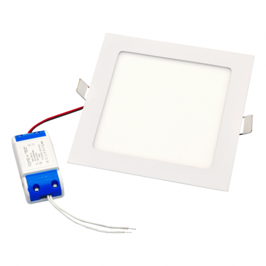 Reccesed square LED panel "AIRA" 12W 6