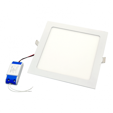 Reccesed square LED panel "AIRA" 18W 6