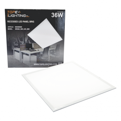 Reccesed square LED panel "BRIG" 36W 5