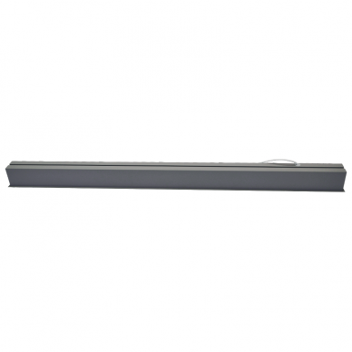 Reccesed linear LED grey luminaire "ESNA" 40W 4