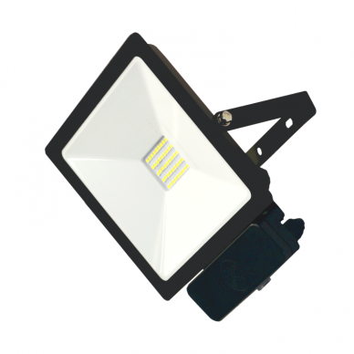 LED floodlight with microwave sensor "TOLEDOSENS" 30W 1