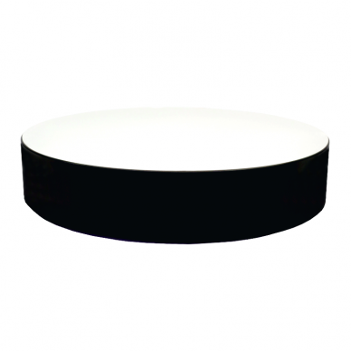 Ceiling round black LED luminaire "MORA" 40W 4