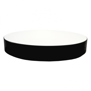 Ceiling round black LED luminaire "MORA" 70W 4