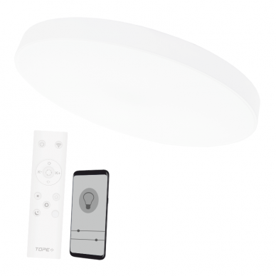 White LED ceiling light "BOLTON" 48W