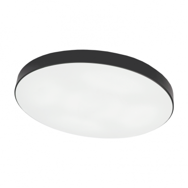 Plafonveida melns LED gaismeklis "BOLTON" 48W 1