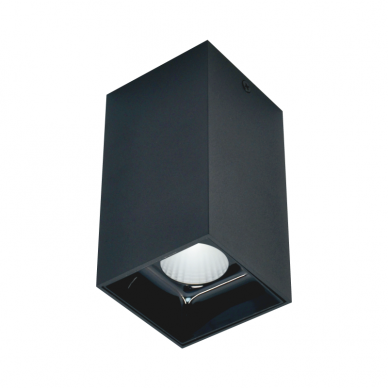 Black LED ceiling light "TANGA" 12W 2