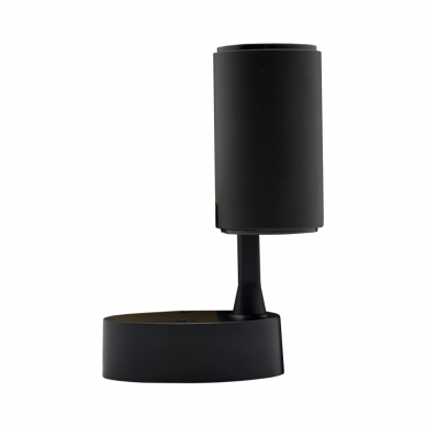 Black LED ceiling light "TELA" 10W-3000K 3