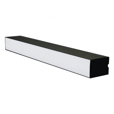 Linear black LED luminaire "LIMAN" 20W 1