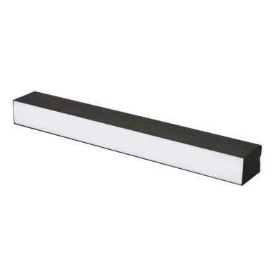 Linear black LED luminaire "LIMAN" 20W 2