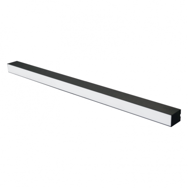 Linear black LED luminaire "LIMAN" 40W 2