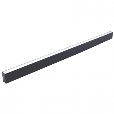 Linear black LED luminaire "LOTA" 20W 1