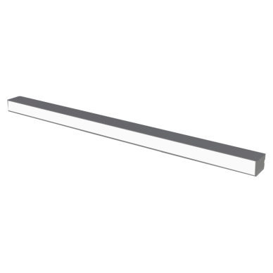 Linear grey LED luminaire "LIMAN" 54W 2