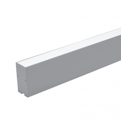 Linear grey LED luminaire "LOTA" 20W 6