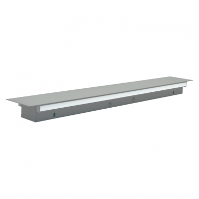 Linear gray LED luminaire "TAMNA" 10W, 600mm 3